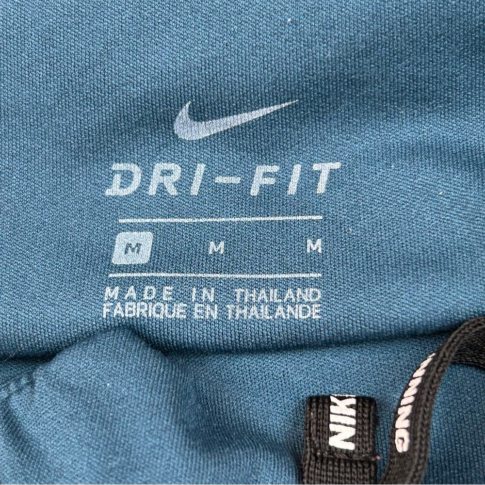 Nike Dri-Fit Lined Athletic Shorts Dark Teal - Size Medium - Picture 7 of 7